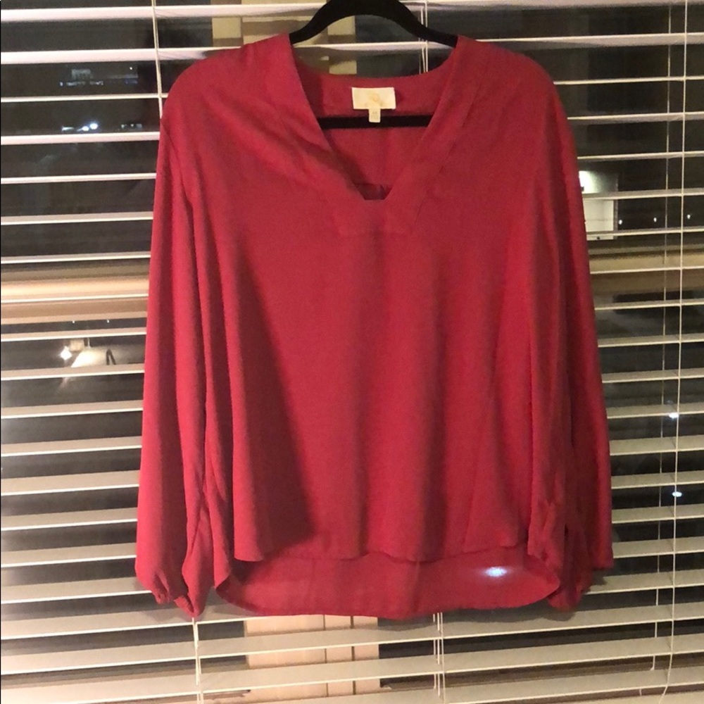 Plum blouse